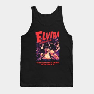 Elvira In Horrorland Classic Tank Top